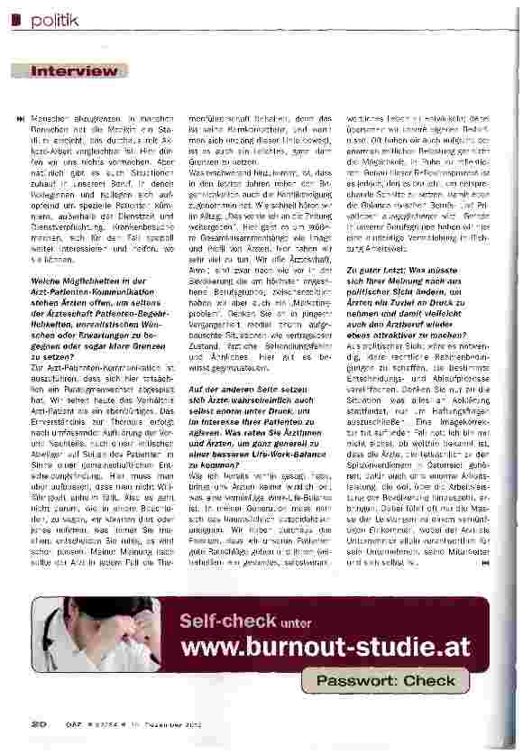 Vorschauseite 3: Ärzte: Helfen bis zur Selbstaufgabe?