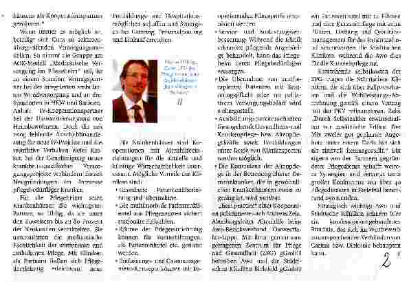 Vorschauseite 2: Politik bremst Weiterentwicklung aus
