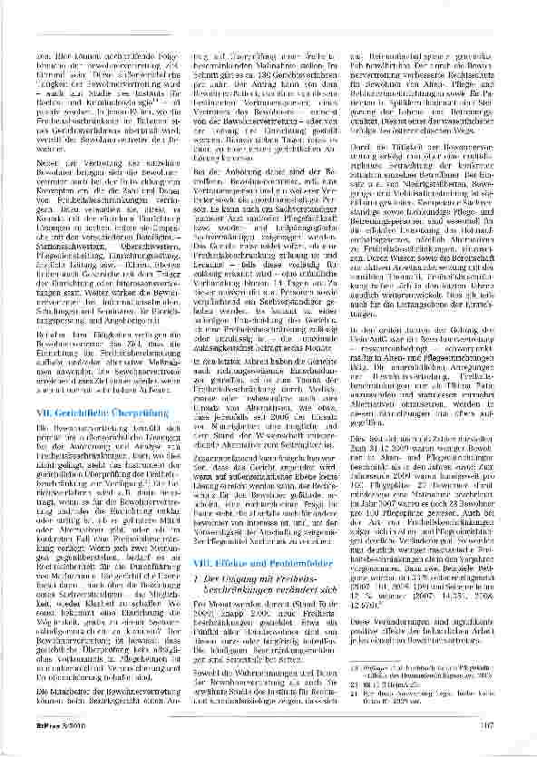 Vorschauseite 3: Die Bewohnervertretung -Der österreichische Weg