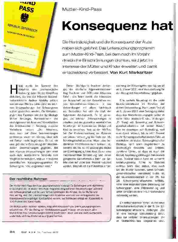 Vorschauseite 1: Konsequenz hat sich gelohnt