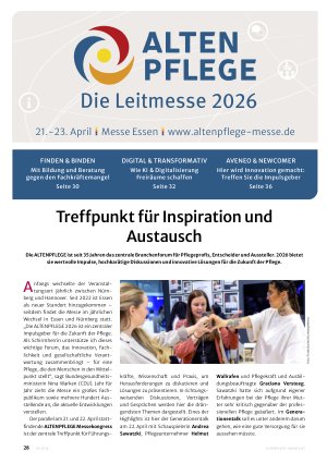 Vorschauseite 1: Treffpunkt für Inspiration und Austausch