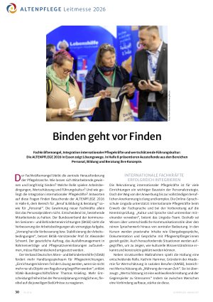 Vorschauseite 3: Treffpunkt für Inspiration und Austausch