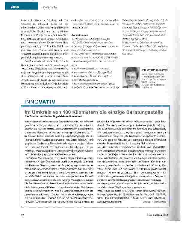 Vorschauseite 4: Der Wille des Patienten zählt
