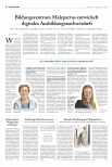 Vorschauseite 1: Bildungszentrum Malepartus entwickelt digitales Ausbildungsnachweisheft