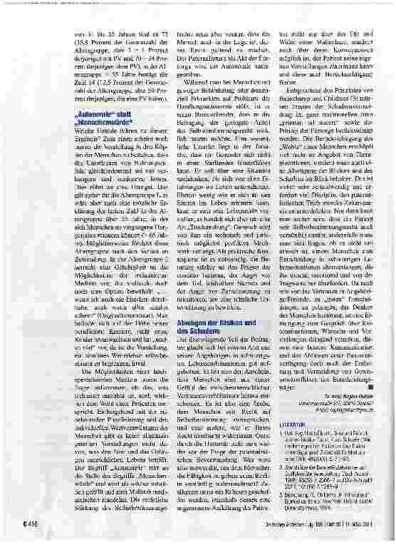 Vorschauseite 3: Grundvertrauen in die Entscheidung des Hausarztes
