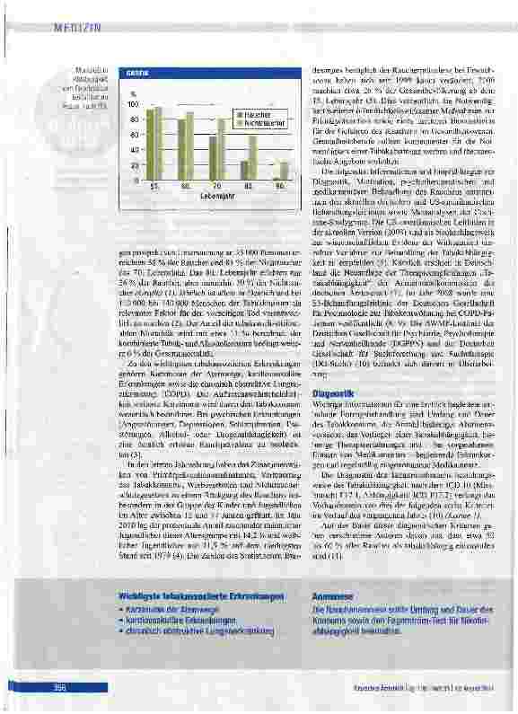 Vorschauseite 2: Therapie der Tabakabhängigkeit