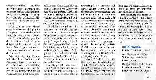 Vorschauseite 2: Ein Tarifvertrag für alle - die Lösung?