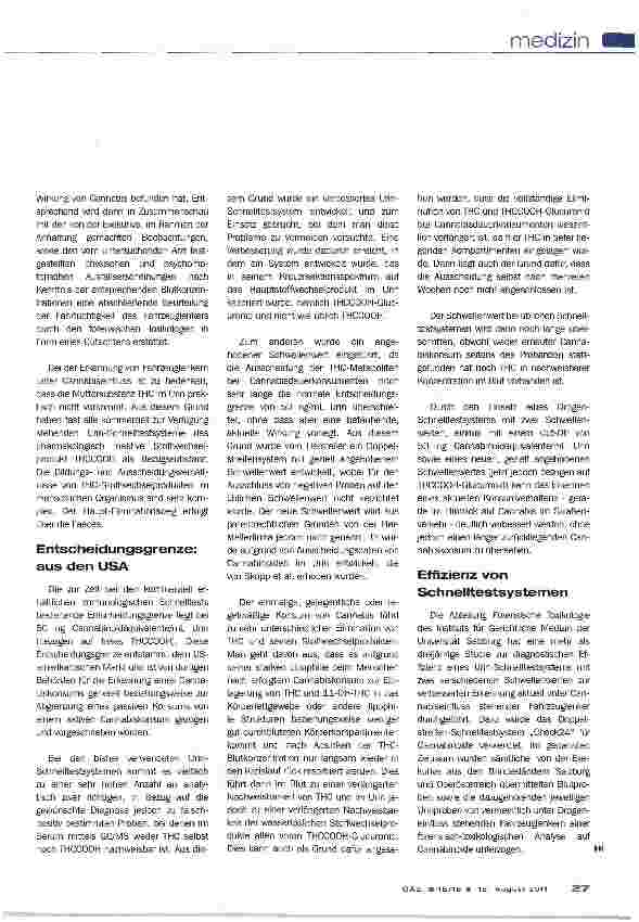 Vorschauseite 2: Cannabis im Straßenverkehr