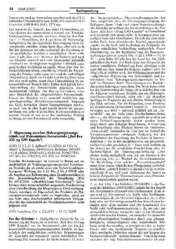 Vorschauseite 4: Kein Freihaltebedürfnis gem. § 23 Nr. 2 MarkenG für die drucktechnische Aufmachung der Verpackung eines Artikels wiedergebende Zeichen (Schneeflöckchen) MarkenG %% 23 Nr. 2; 140 A…