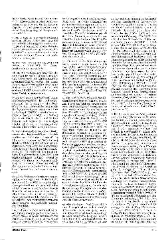 Vorschauseite 2: EH Zur Zwangsbehandlung
