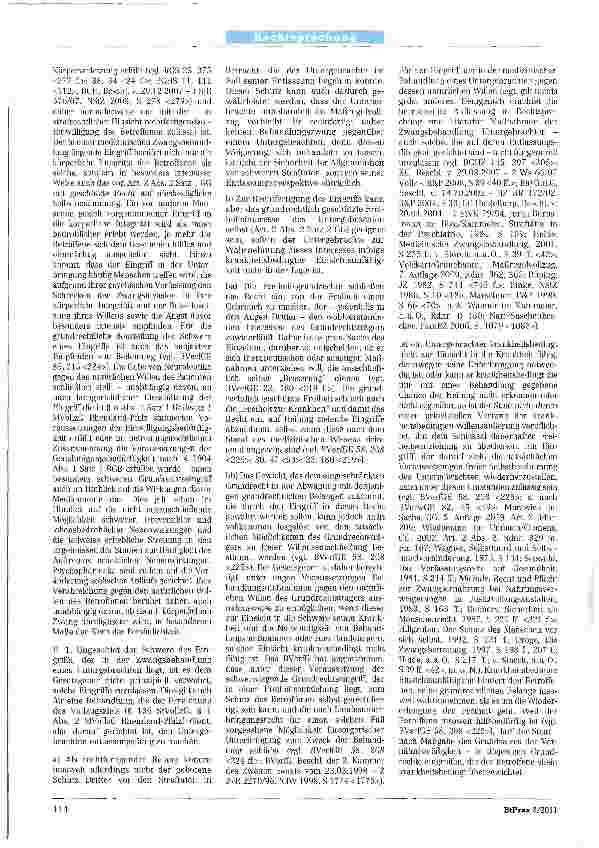 Vorschauseite 3: EH Zur Zwangsbehandlung