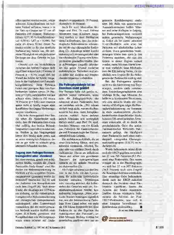 Vorschauseite 2: Paradigmenwechsel der Therapie