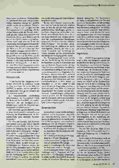 Vorschauseite 5: Constraint-Induced Movement Therapy, Spiegeltherapie und eine Kombination bei Kindern mit Hemiparese