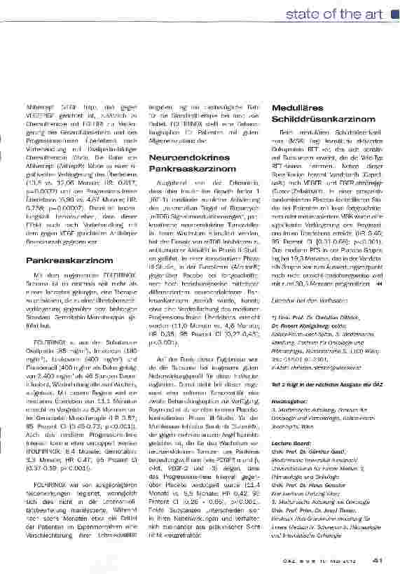 Vorschauseite 6: Therapie von Malignomen