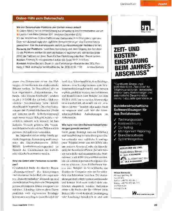 Vorschauseite 2: Souverän Vorschriften beachten