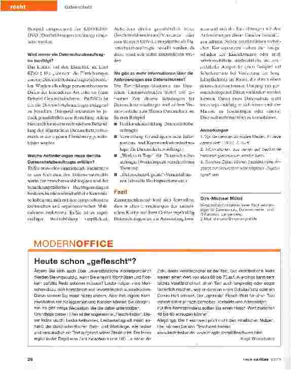 Vorschauseite 3: Souverän Vorschriften beachten