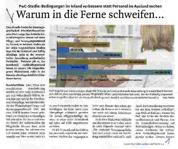 Vorschauseite 1: Warum in die Ferne schweifen. ..