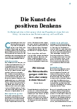 Vorschauseite 1: Die Kunst des positiven Denkens