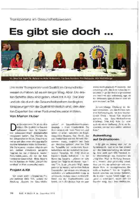 Vorschauseite 1: Es gibt sie doch...