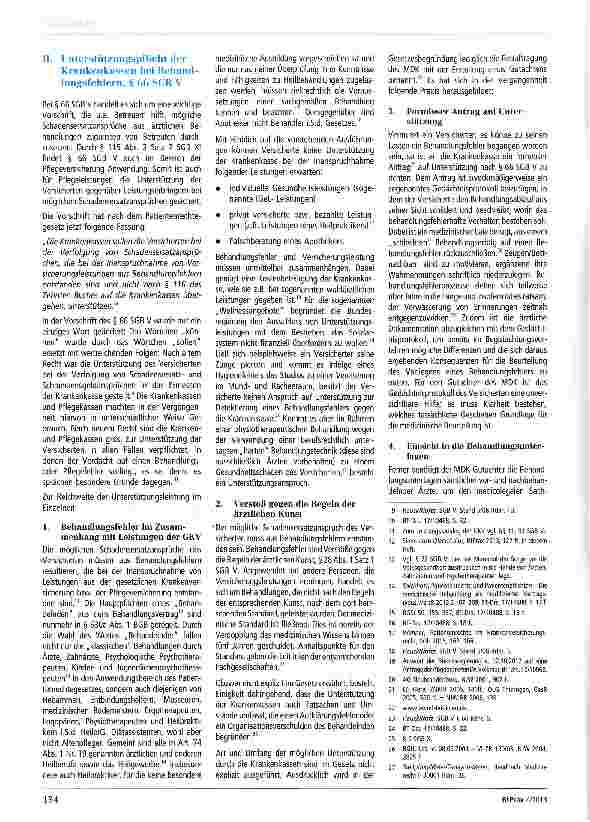 Vorschauseite 3: Patientenrechtegesetz - Zu den sozialrechtlichen Änderungen