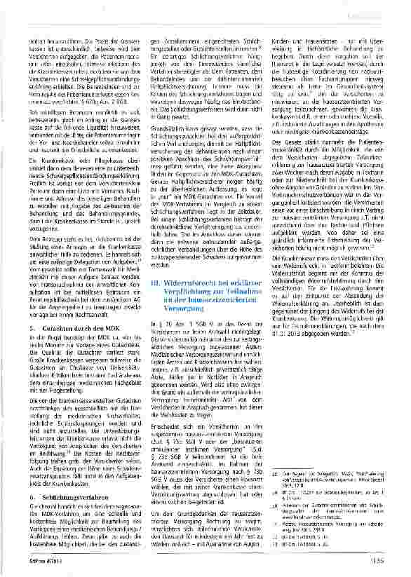 Vorschauseite 4: Patientenrechtegesetz - Zu den sozialrechtlichen Änderungen