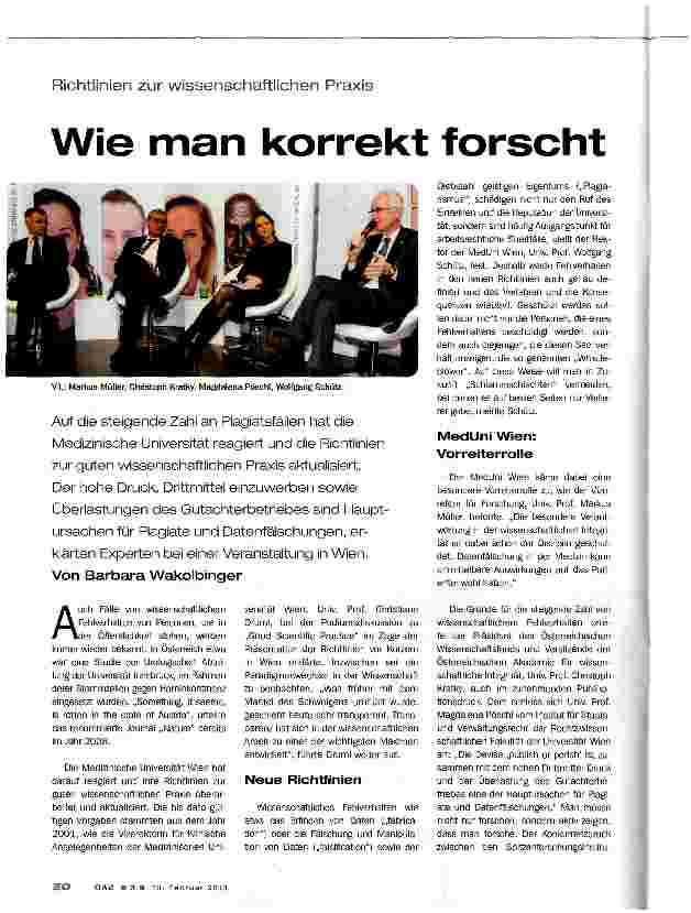 Vorschauseite 1: Wie man korrekt forscht