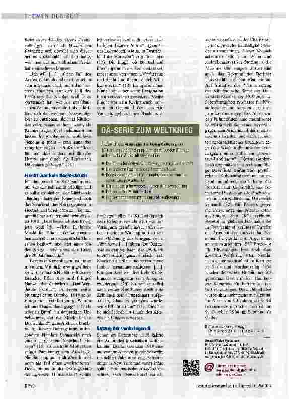 Vorschauseite 3: Und jetzt hasse ich den Krieg