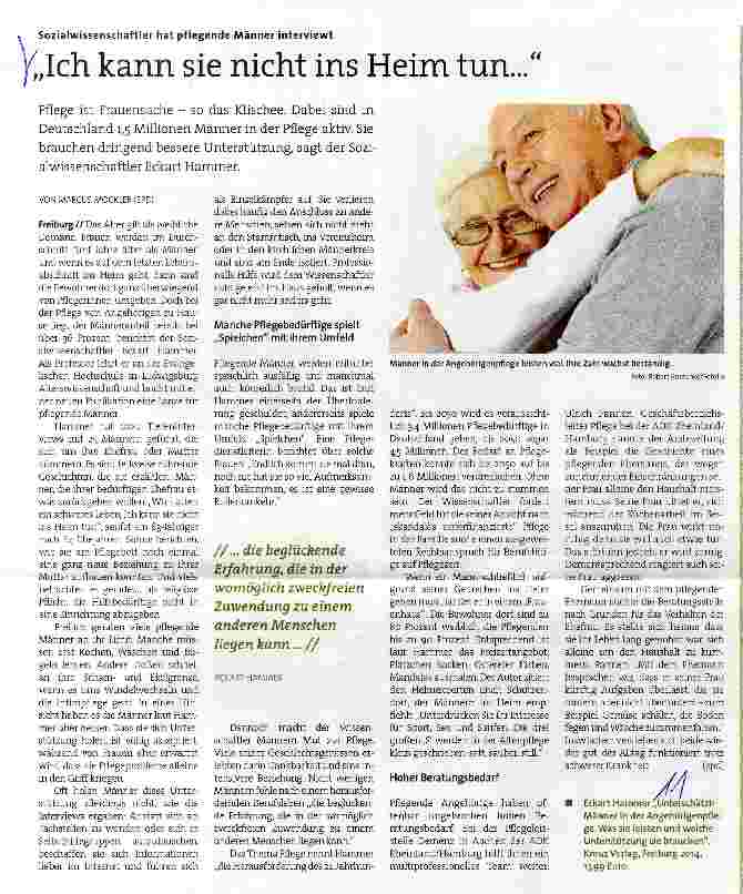 Vorschauseite 1: Ich kann sie nicht ins Heim tun. ..