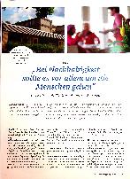 Vorschauseite 1: „Bei Nachhaltigkeit sollte es vor allem um die Menschen gehen. “