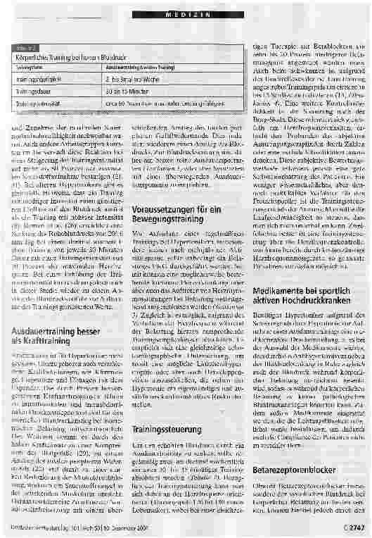 Vorschauseite 4: Körperliche Aktivität zur Behandlung des arteriellen Hochdrucks