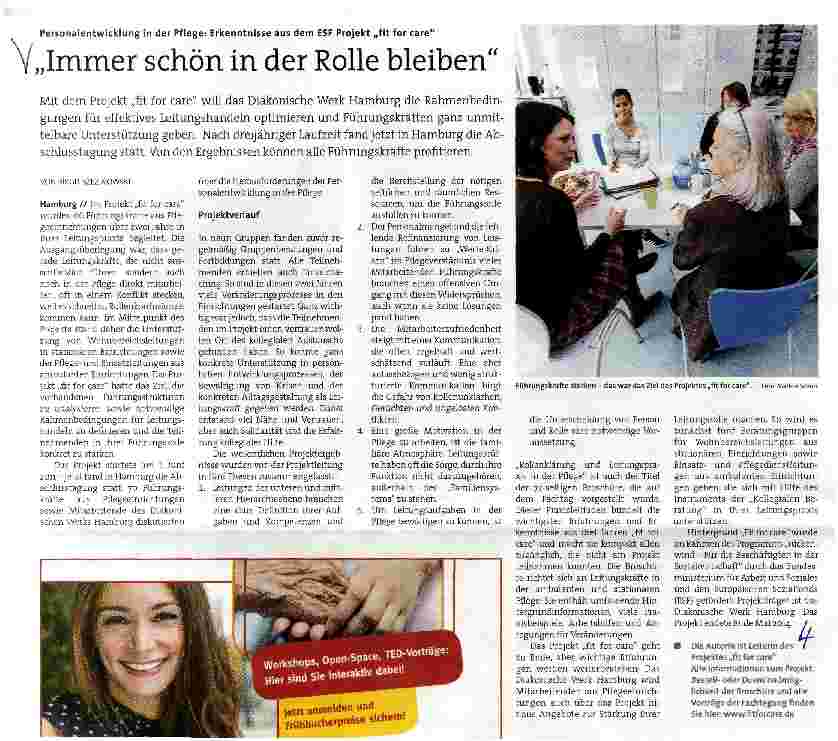 Vorschauseite 1: Immer schön in der Rolle bleiben