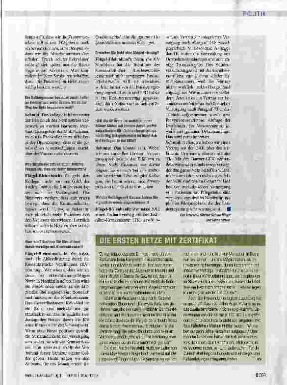 Vorschauseite 2: Das kollegiale Miteinander hat sich spürbar verbessert