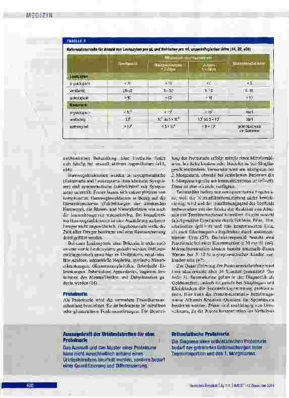 Vorschauseite 4: Urinanalyse im Kindes-und Jugendalter