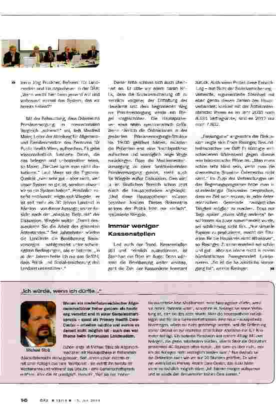 Vorschauseite 3: Wenn der Landarzt geht ...