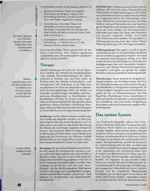 Vorschauseite 2: Lymphund Venenerkrankungen Behandlungsgrundsätze nach Kneipp