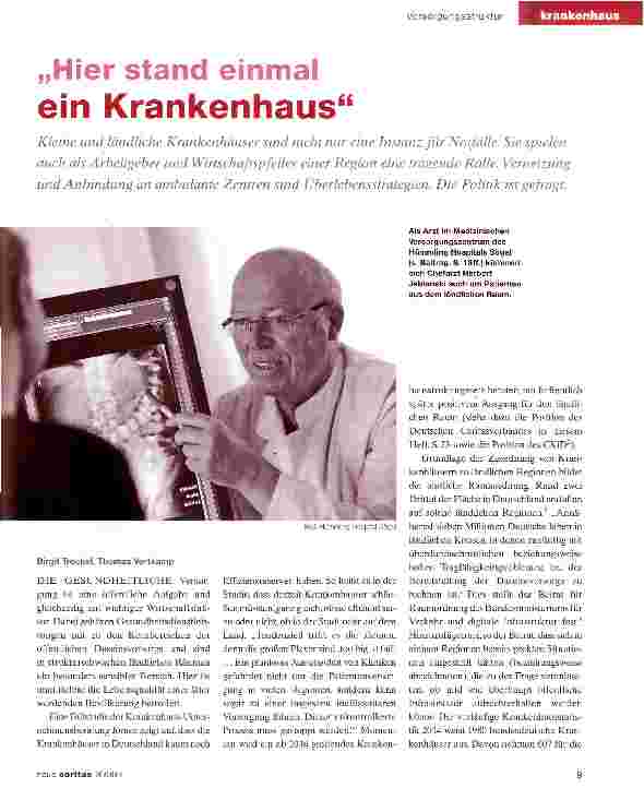 Vorschauseite 1: Hier stand einmal ein Krankenhaus