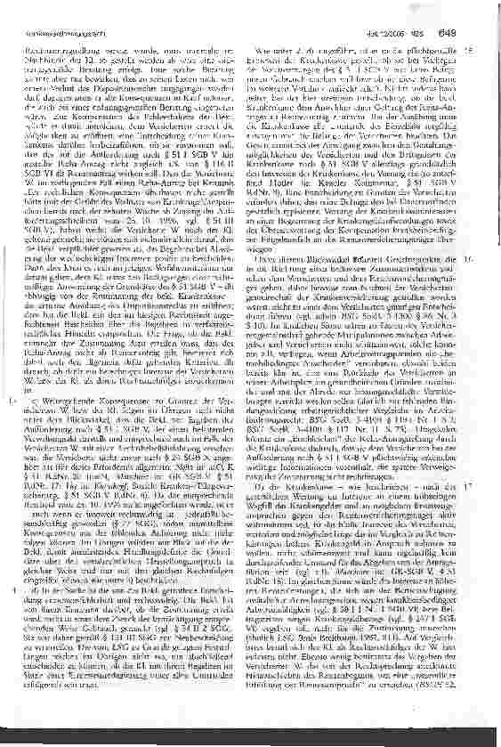 Vorschauseite 5: Umdeutung eines Reha-Antrags in einen Rentenantrag