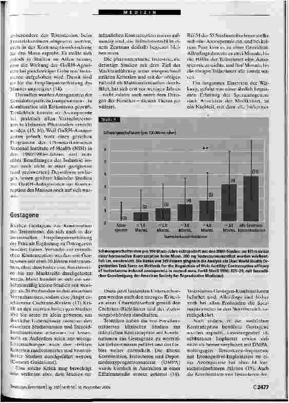 Vorschauseite 4: Entwicklungsstand der hormonellen männlichenKontrazeption