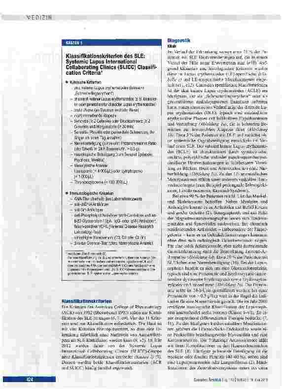 Vorschauseite 2: Diagnostik und Therapie des systemischen Lupus erythematodes