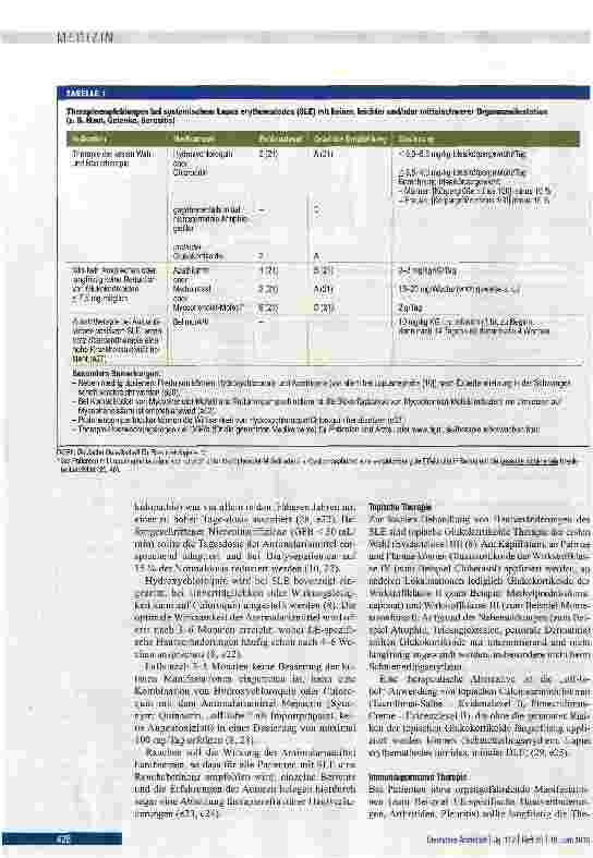 Vorschauseite 6: Diagnostik und Therapie des systemischen Lupus erythematodes