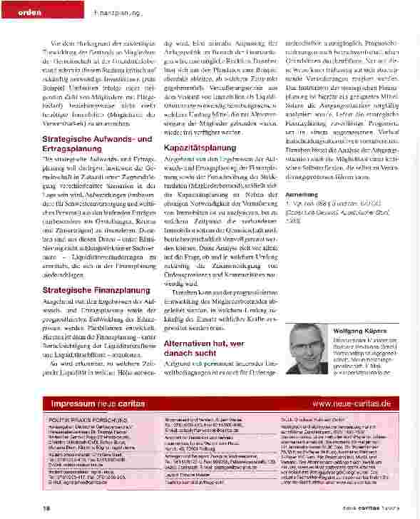 Vorschauseite 3: Auch Nächstenliebe braucht Nachhaltigkeit