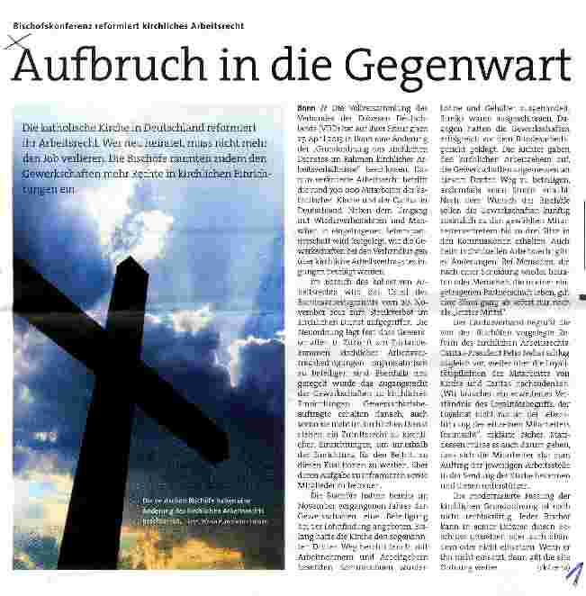 Vorschauseite 1: Aufbruch in die Gegenwart
