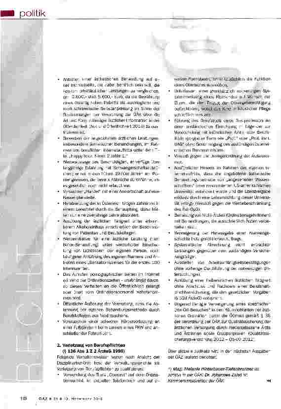 Vorschauseite 3: Das Disziplinarrecht der Ärzte