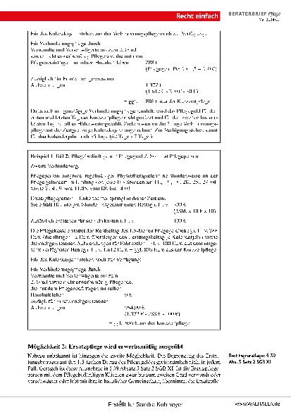 Vorschauseite 5: Beraterbrief Pflege 9-2024