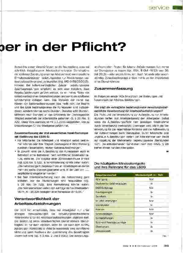 Vorschauseite 2: Wann ist der Dienstgeber in der Pflicht?
