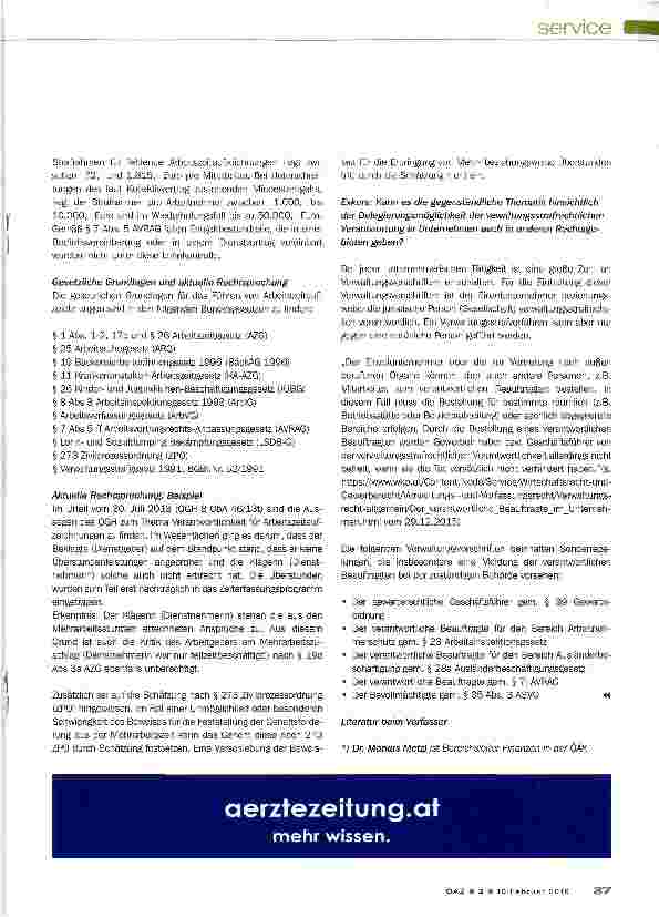Vorschauseite 4: Wann ist der Dienstgeber in der Pflicht?