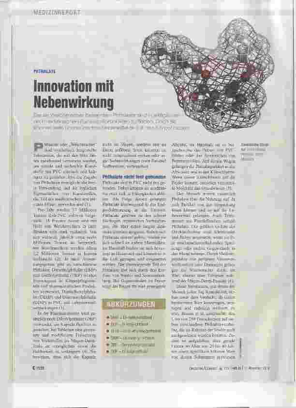 Vorschauseite 1: Innovation mit Nebenwirkung