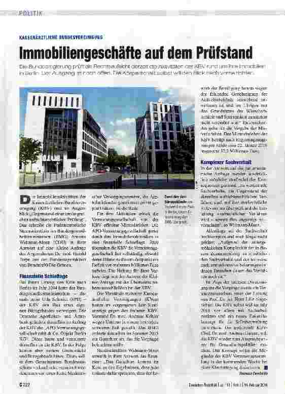Vorschauseite 1: Immobiliengeschäfte auf dem Prüfstand