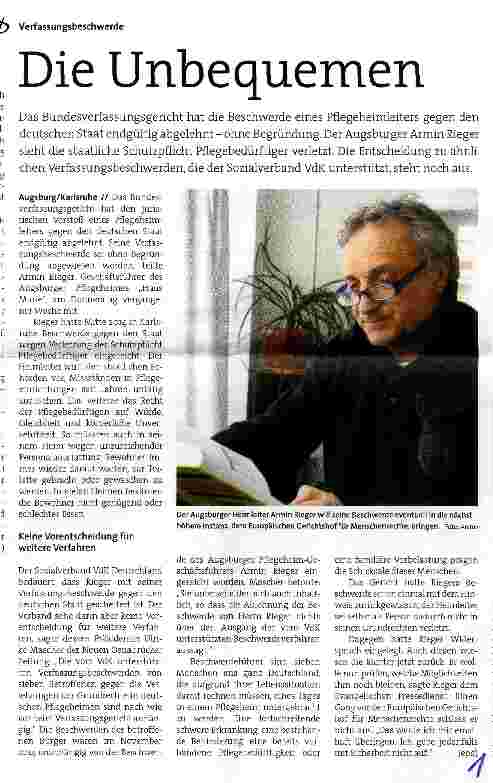 Vorschauseite 1: Die Unbequemen