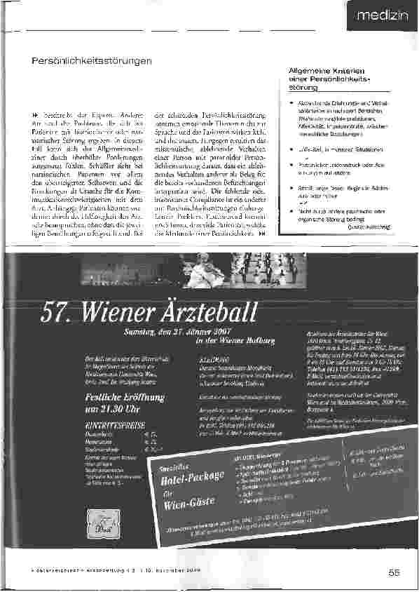 Vorschauseite 4: Persönlichkeitsstörungen - Gratwanderung zur Abnormität